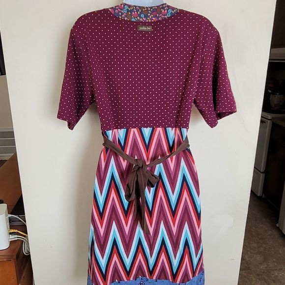 Matilda Jane paint by numbers collage dress size S - Picture 5 of 6